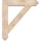 Ekena Millwork Traditional Arts and Crafts Smooth Bracket w/ Offset Brace, Douglas Fir, 7 1/2"W x 36"D x 40"H BKT0806X36X40TRA03SDF - alternate 4